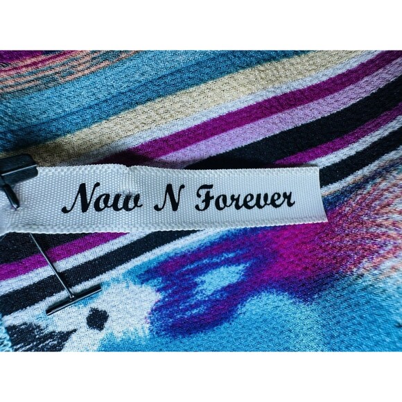 Now N Forever Aztec Print Colorful Open Front Cardigan Kimono Boho Plus Size‎ 2X - Picture 6 of 8